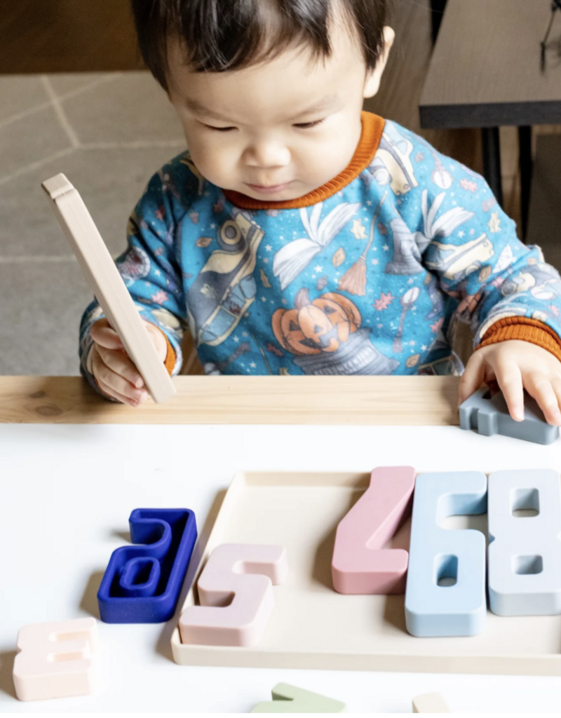 Calla & Friends Wyatt Number Stacking Blocks