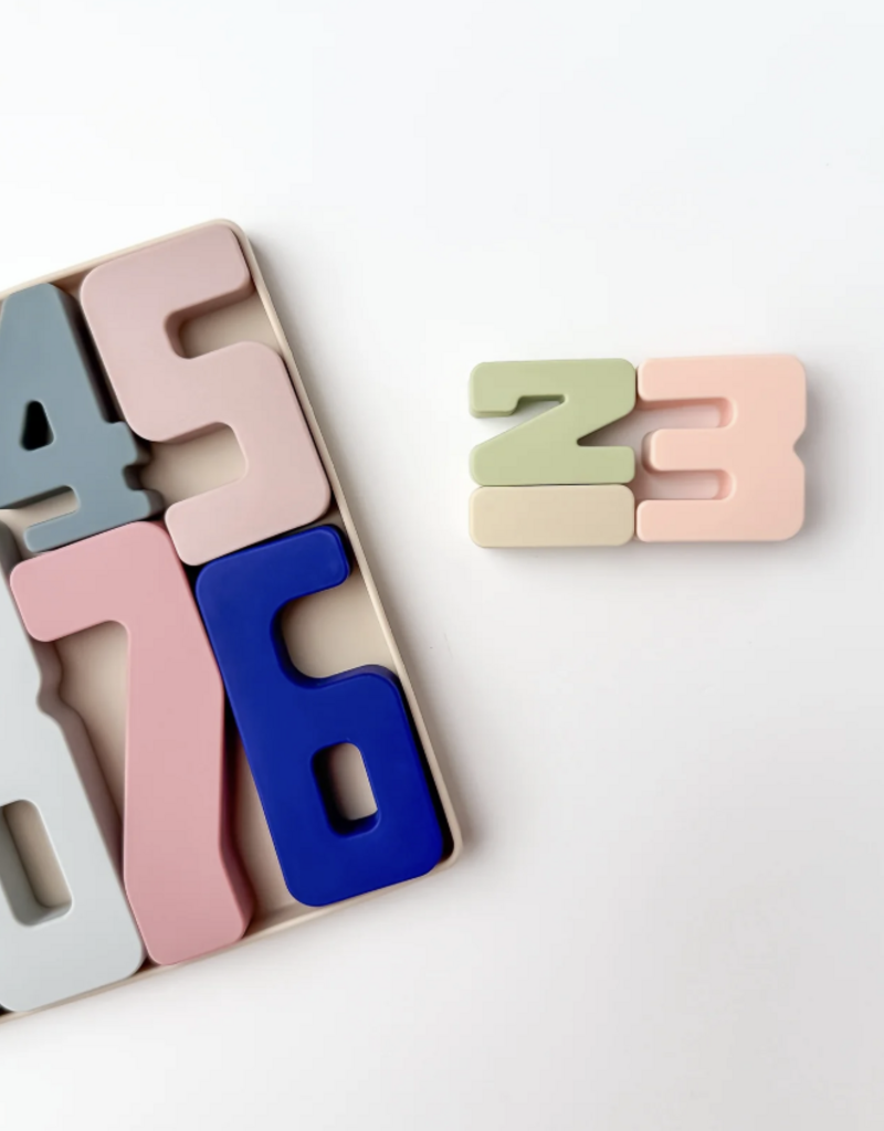Calla & Friends Wyatt Number Stacking Blocks