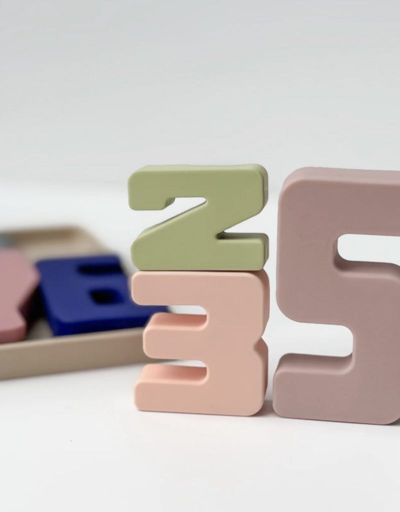 Calla & Friends Wyatt Number Stacking Blocks