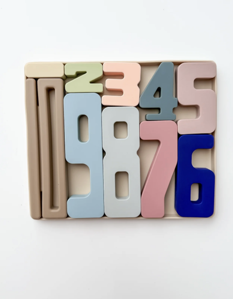 Calla & Friends Wyatt Number Stacking Blocks