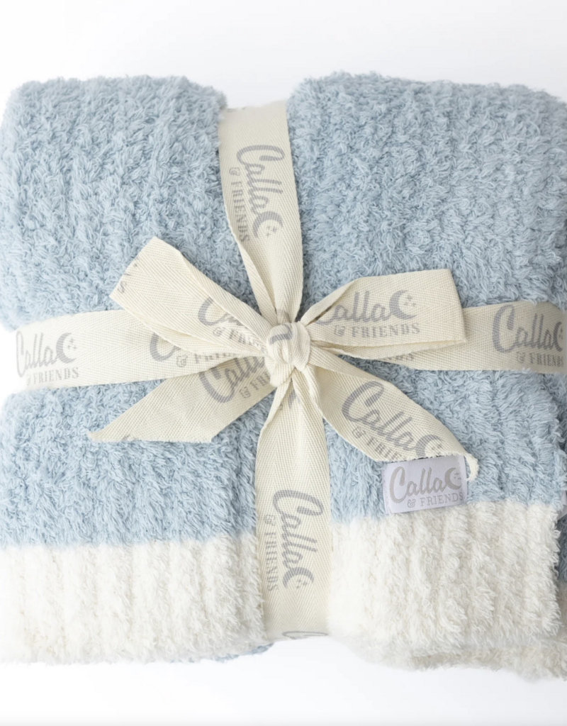 Calla & Friends The Alani Blanket Toddler Powder Blue