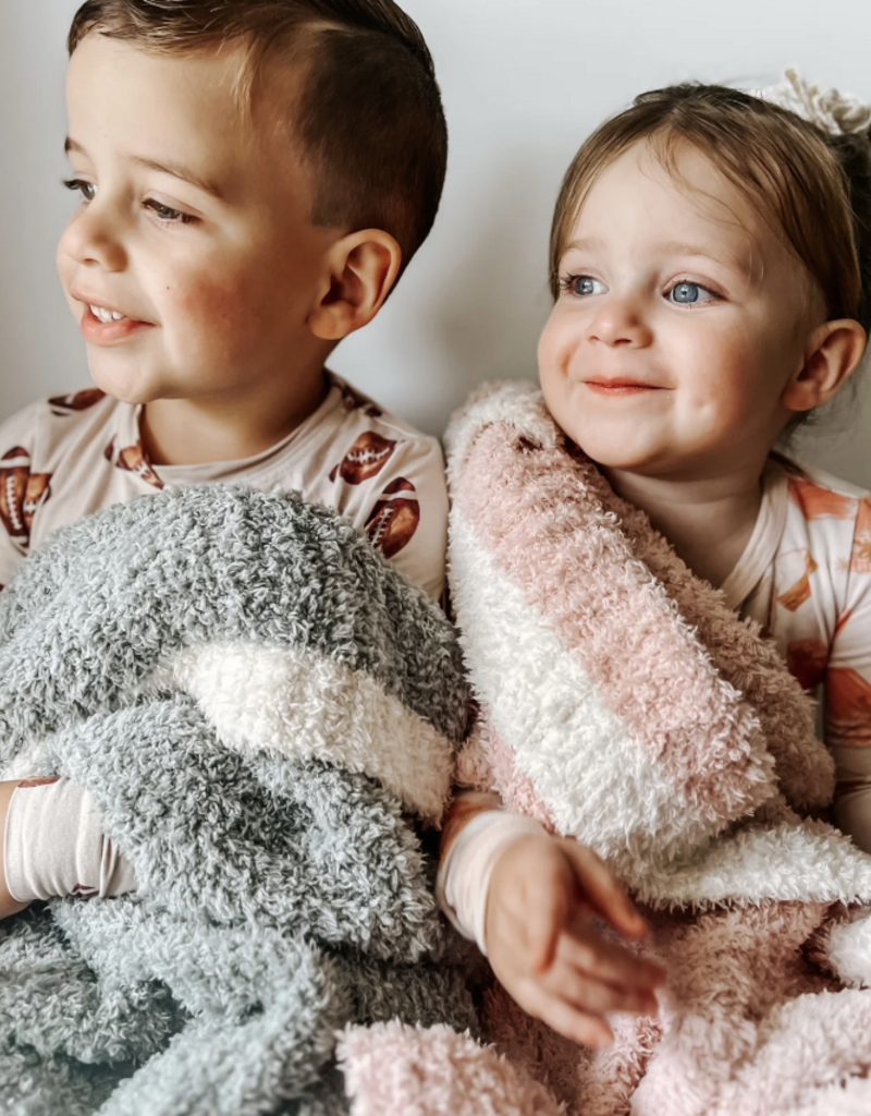 Calla & Friends The Alani Blanket Toddler Powder Blue