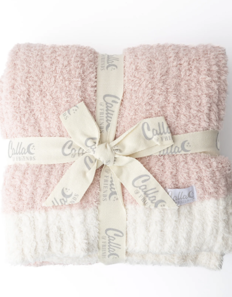 Calla & Friends The Alani Blanket Toddler Petal Pink