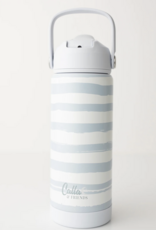 Calla & Friends The Kyler Tumbler Brush Stripes Blue
