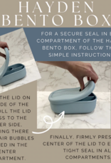 Calla & Friends Hayden Bento Box Powder Blue