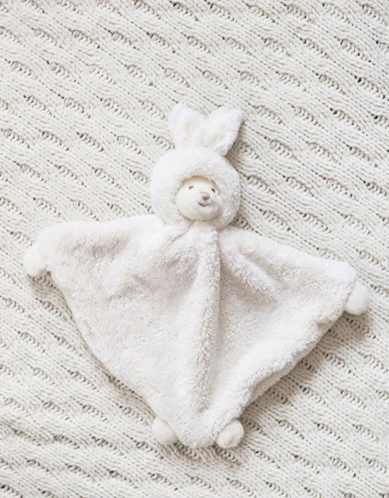 Bukowski Bears Ziggy Blankie White w/Gift Box