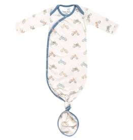 Copper Pearl Newborn Knotted Gown Ryder