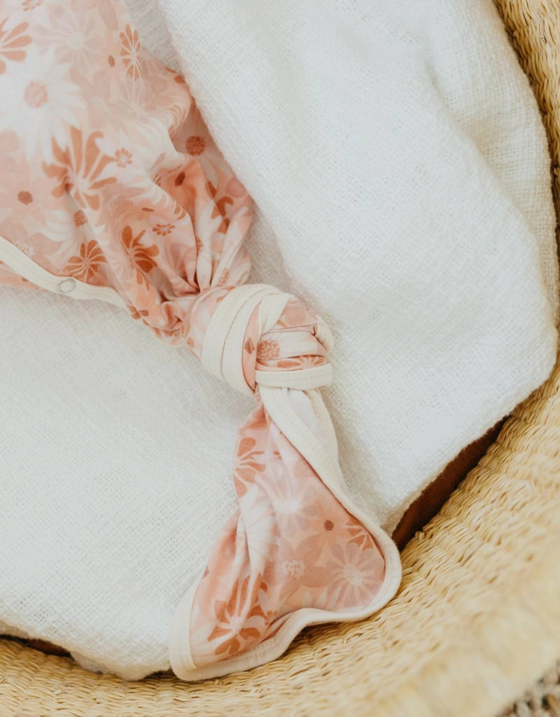 Copper Pearl Newborn Knotted Gown Penny