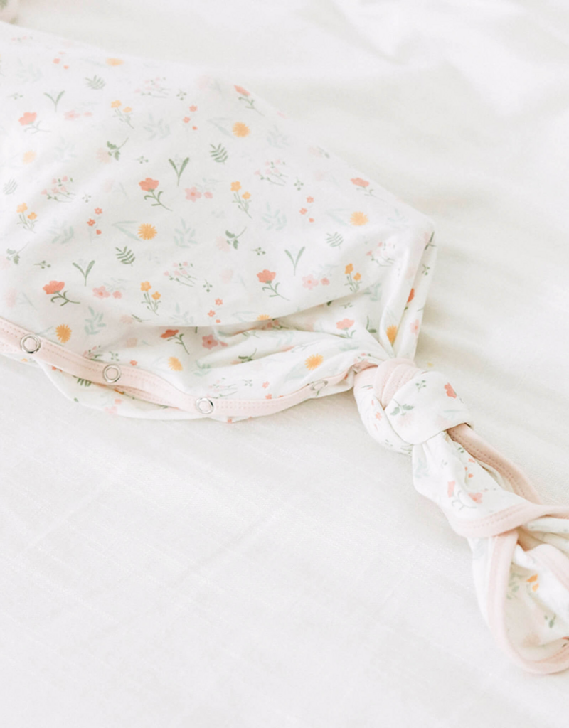 Copper Pearl Newborn Knotted Gown Mabel