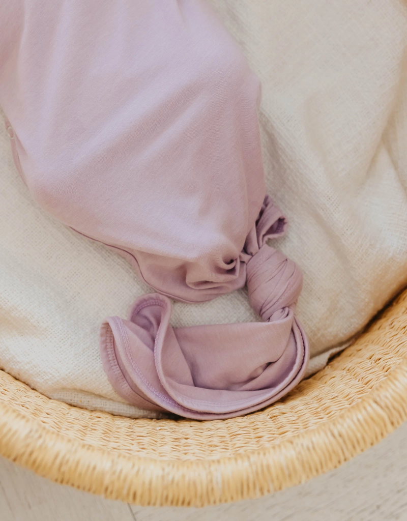 Copper Pearl Newborn Knotted Gown Lily