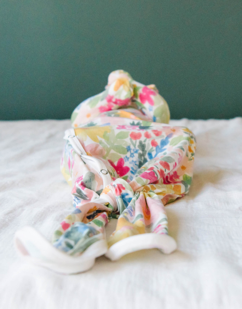 Copper Pearl Newborn Knotted Gown Lark