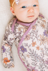 Copper Pearl Newborn Knotted Gown Flora