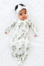 Copper Pearl Newborn Knotted Gown Fern