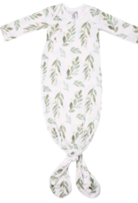 Copper Pearl Newborn Knotted Gown Fern