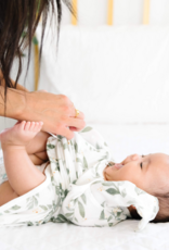 Copper Pearl Newborn Knotted Gown Fern