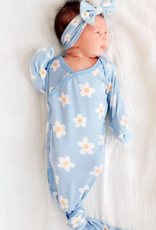 Copper Pearl Newborn Knotted Gown Della
