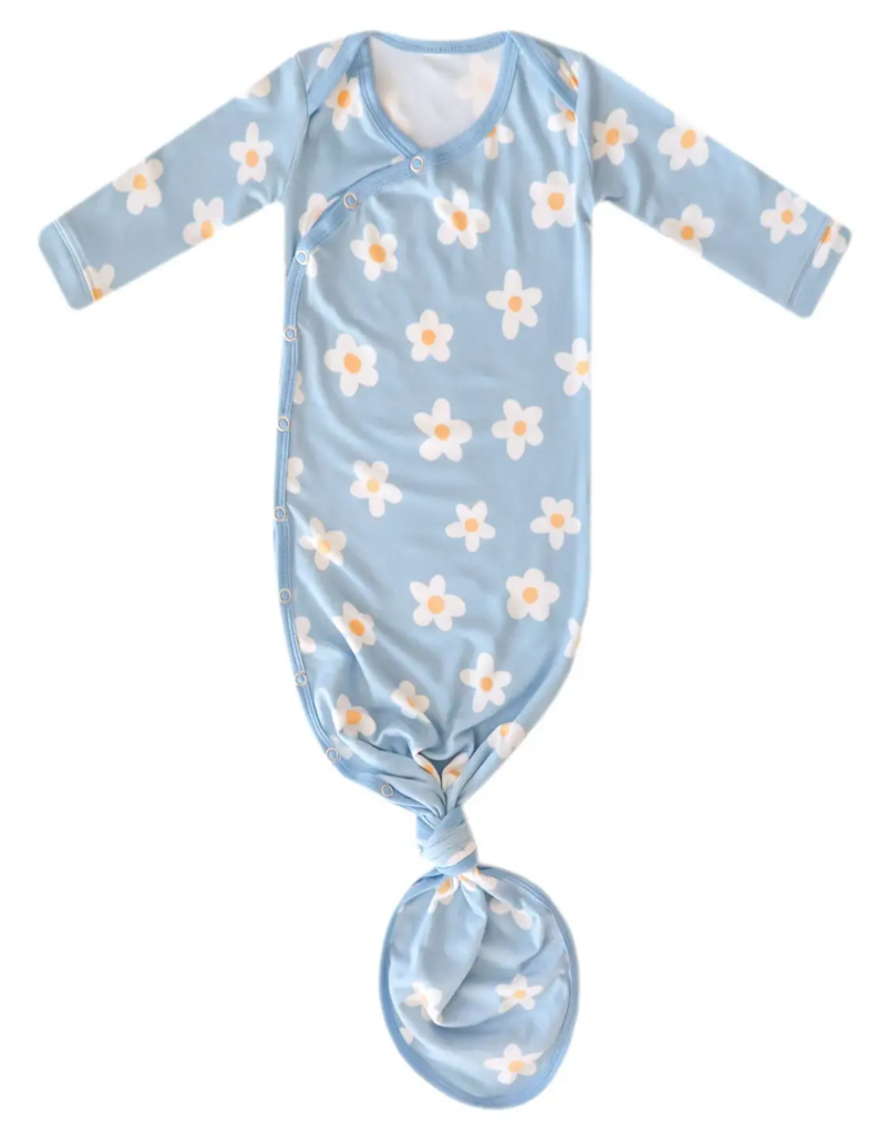 Copper Pearl Newborn Knotted Gown Della