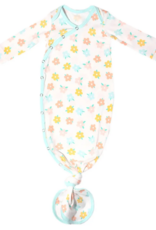 Copper Pearl Newborn Knotted Gown Daisy