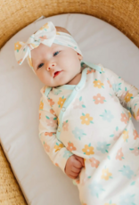 Copper Pearl Newborn Knotted Gown Daisy
