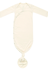 Copper Pearl Newborn Knotted Gown Cru