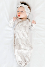 Copper Pearl Newborn Knotted Gown Bliss