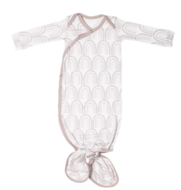 Copper Pearl Newborn Knotted Gown Bliss