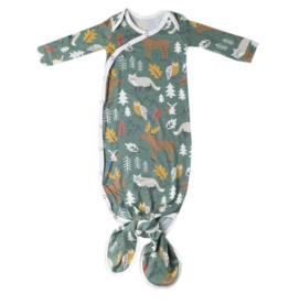 Copper Pearl Newborn Knotted Gown Atwood
