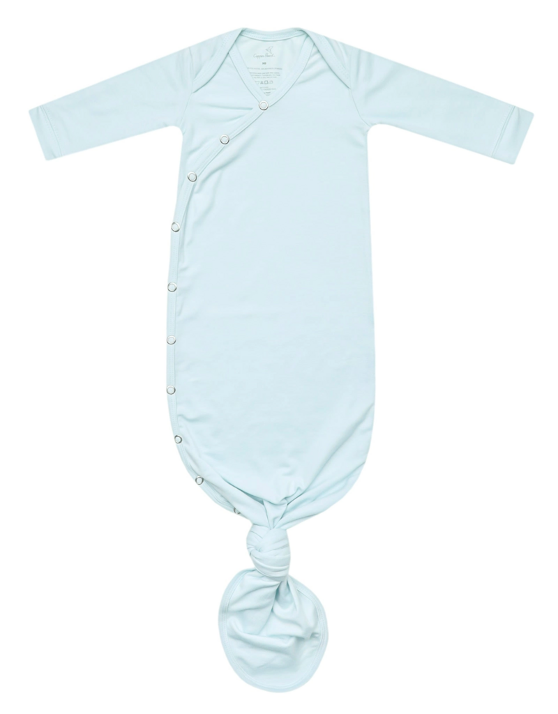 Copper Pearl Newborn Knotted Gown Air