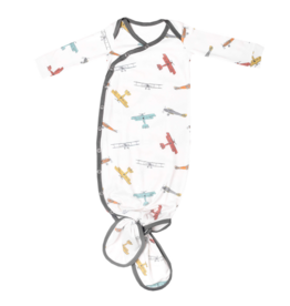Copper Pearl Newborn Knotted Gown Ace