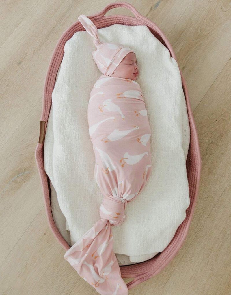 Copper Pearl Knit Blanket Goosie