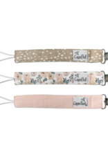 Copper Pearl Binky Clip Set Autumn