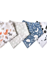 Copper Pearl Baby Bandana Bib Set Rufus