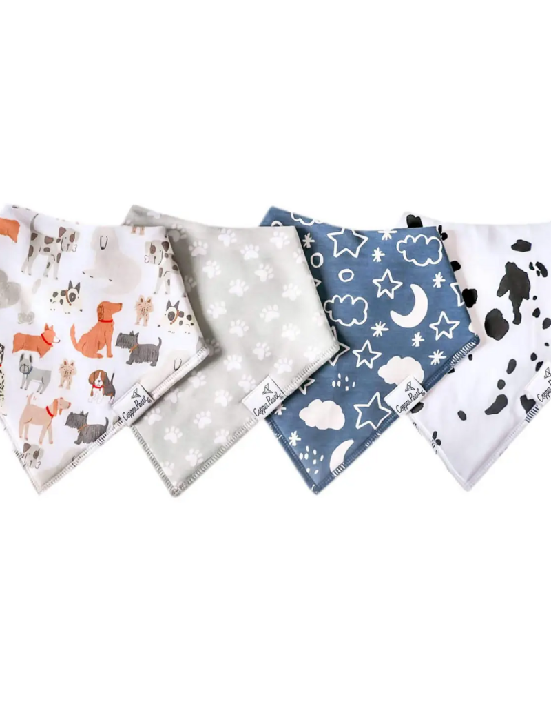 Copper Pearl Baby Bandana Bib Set Rufus