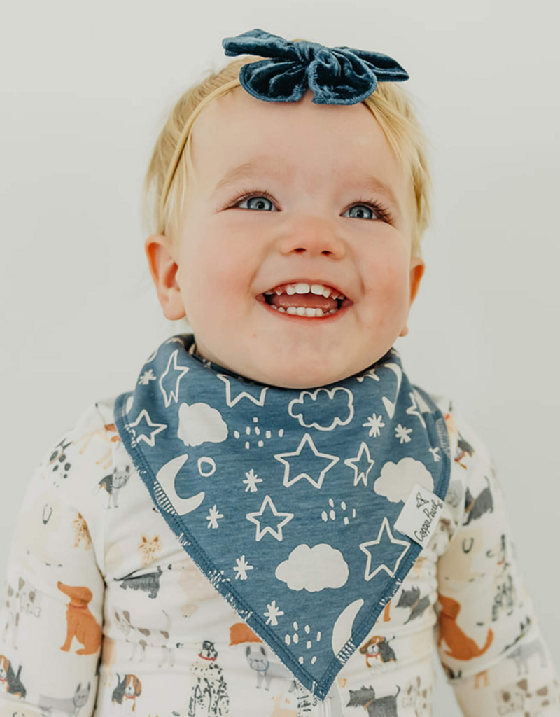 Copper Pearl Baby Bandana Bib Set Rufus