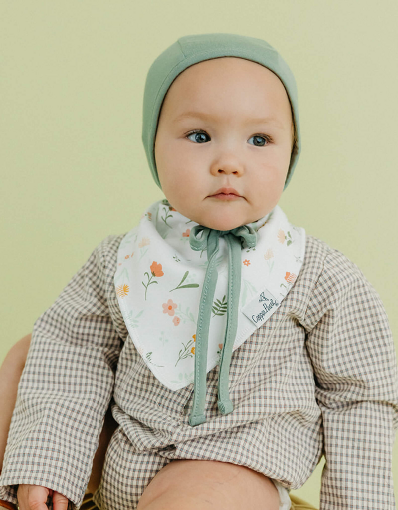 Copper Pearl Baby Bandana Bib Set Goosie