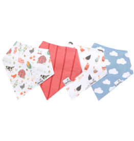 Copper Pearl Baby Bandana Bib Set Farmstead