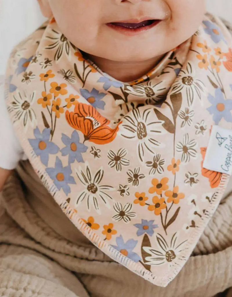 Copper Pearl Baby Bandana Bib Set Eden