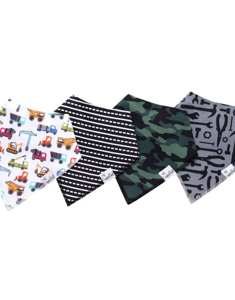 Copper Pearl Baby Bandana Bib Set Diesel