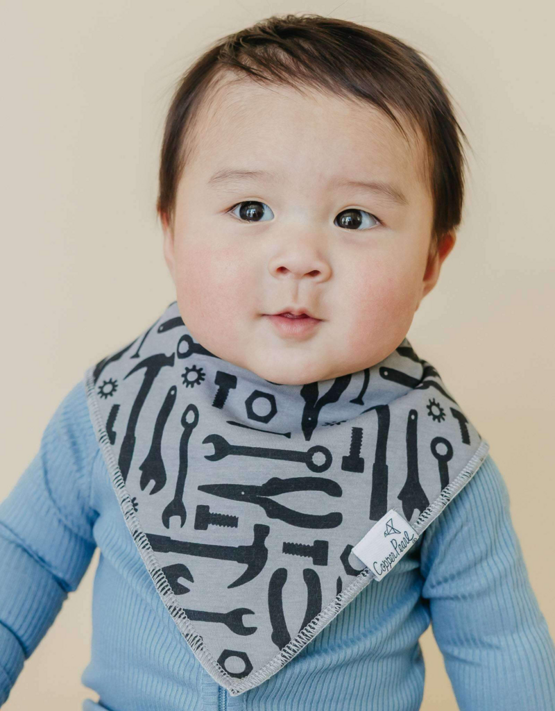 Copper Pearl Baby Bandana Bib Set Diesel
