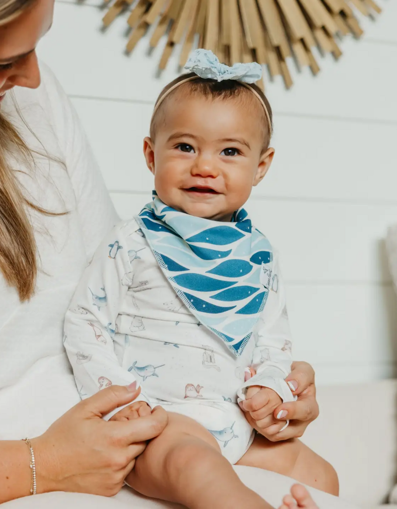 Copper Pearl Baby Bandana Bib Set Arctic Wonder
