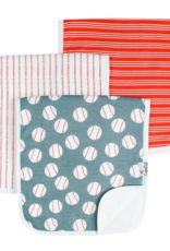 Copper Pearl Burp Cloth Set Slugger