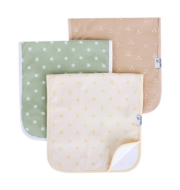 Copper Pearl Burp Cloth Set Santa Fe