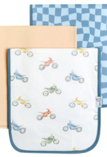 Copper Pearl Burp Cloth Set Ryder