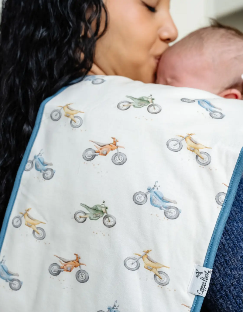 Copper Pearl Burp Cloth Set Ryder