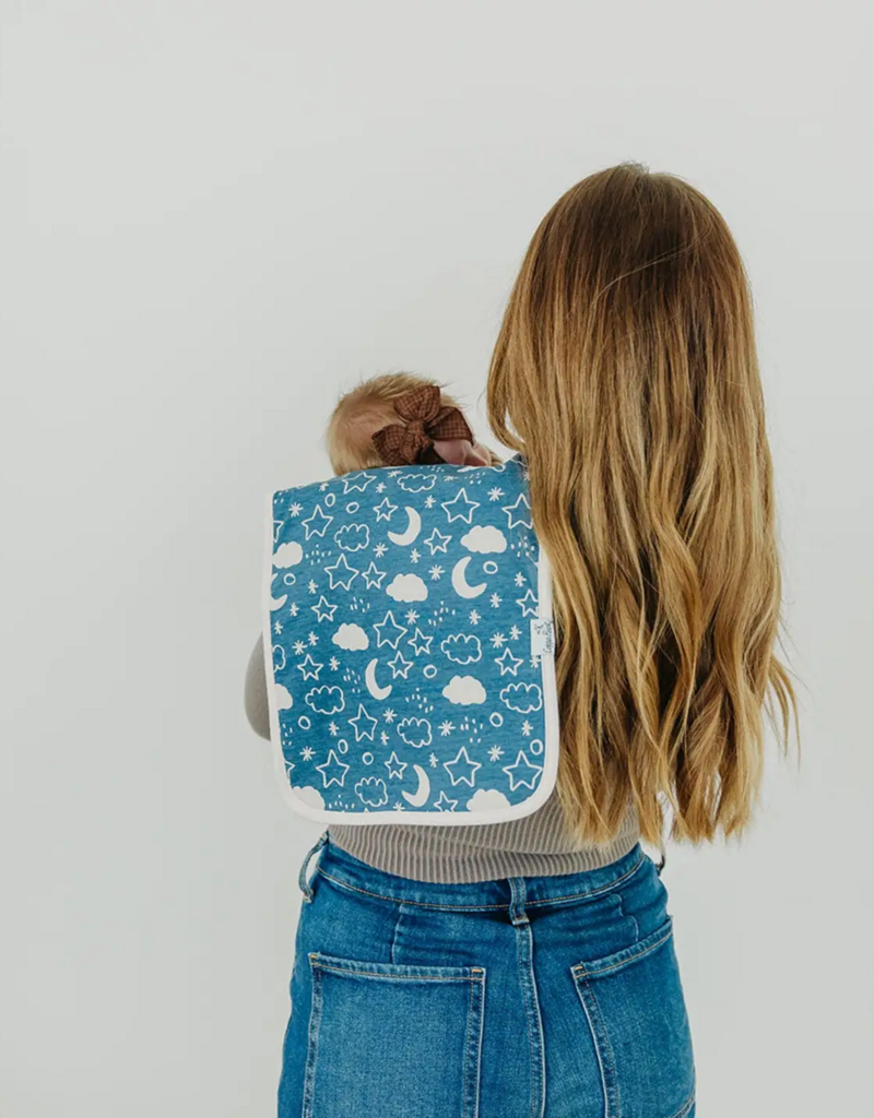 Copper Pearl Burp Cloth Set Rufus