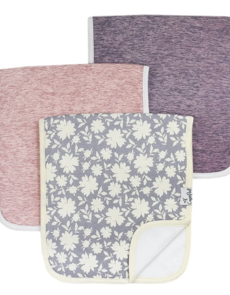 Copper Pearl Burp Cloth Set Lacie