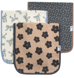 Copper Pearl Burp Cloth Set Gemma Tan