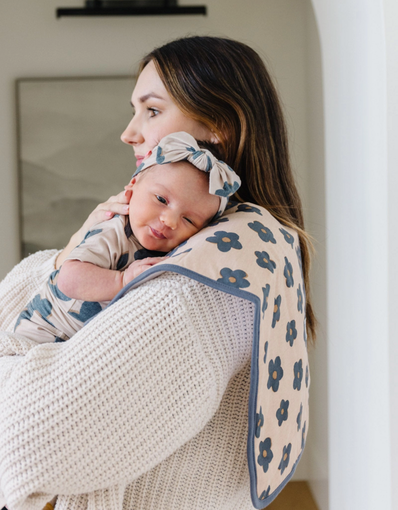 Copper Pearl Burp Cloth Set Gemma Tan