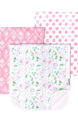 Copper Pearl Burp Cloth Set Claire