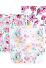 Copper Pearl Burp Cloth Bloom Set
